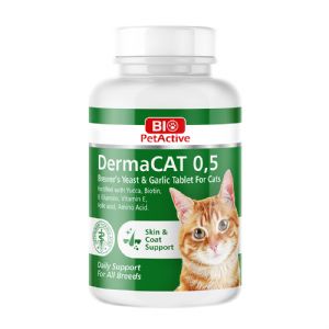 Bio Petactive Dermacat 0,5 Kediler Için Tablet 150 Tablet 75 Gr