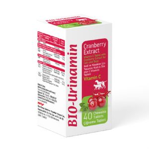 BioPetactive Urinamin Kedi ve Köpek Vitamin C 40 Tablet 12 gr