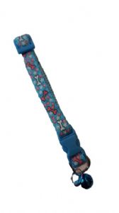 Pet Pretty Zilli Kedi Tasması 15-25 cm Mavi