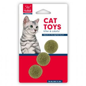 Nunbell Kedi Oyuncağı Catnip Top 2,5 cm (3 lü)