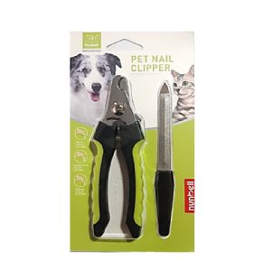 Nunbell Kedi ve Köpekler İçin Tırnak Makası + Törpü 16 cm Yeşil