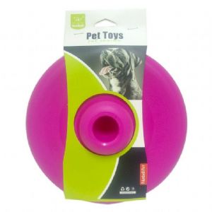 Nunbell Köpekler için Plastik Frizbi Pembe 22 cm