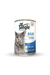 Single Balıklı Kedi Konservesi 415 gr