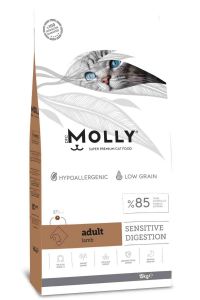 Molly Hipoalerjenik Kuzulu Yetişkin Kedi Maması 2 kg