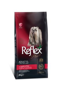 Reflex Plus Kuzu Etli Küçük Irk Yetişkin Köpek Maması 8 Kg