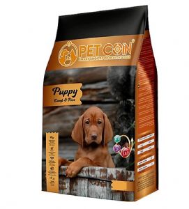 Petcoin Kuzu Etli Yavru Köpek Maması 15 Kg