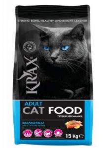 Krax Somon Balıklı Yetişkin Kedi Maması 15 kg