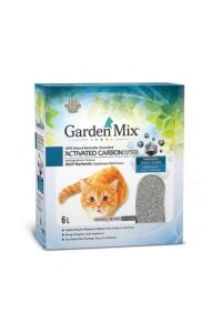 Gardenmix Aktif Karbonlu Kokusuz Ince Taneli Kedi Kumu 6 Lt