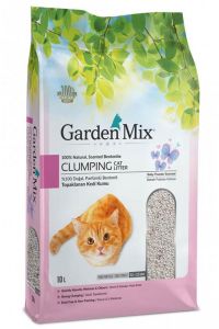 Gardenmix Bentonit Bebek Pudralı Kedi Kumu Ince 10 lt